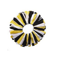 Spirit Pomchies  Ponytail Holder - Black/White/Yellow Gold